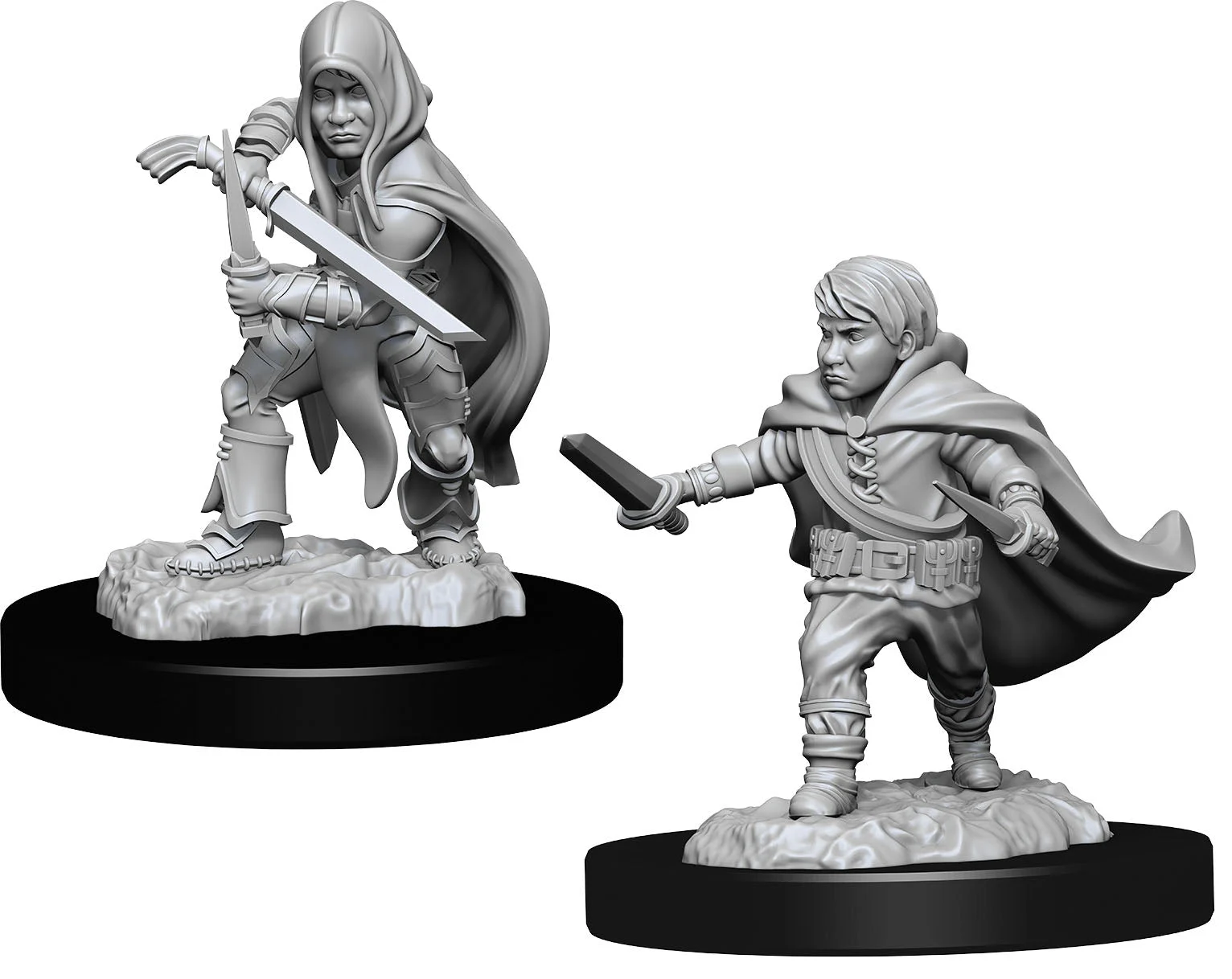 D&D Nolzur's Miniatures: Halfling Rogue Male (W13)