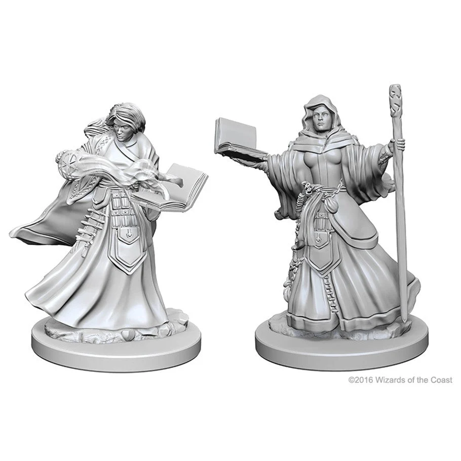 D&D Nolzur's Miniatures: Human Female Wizard