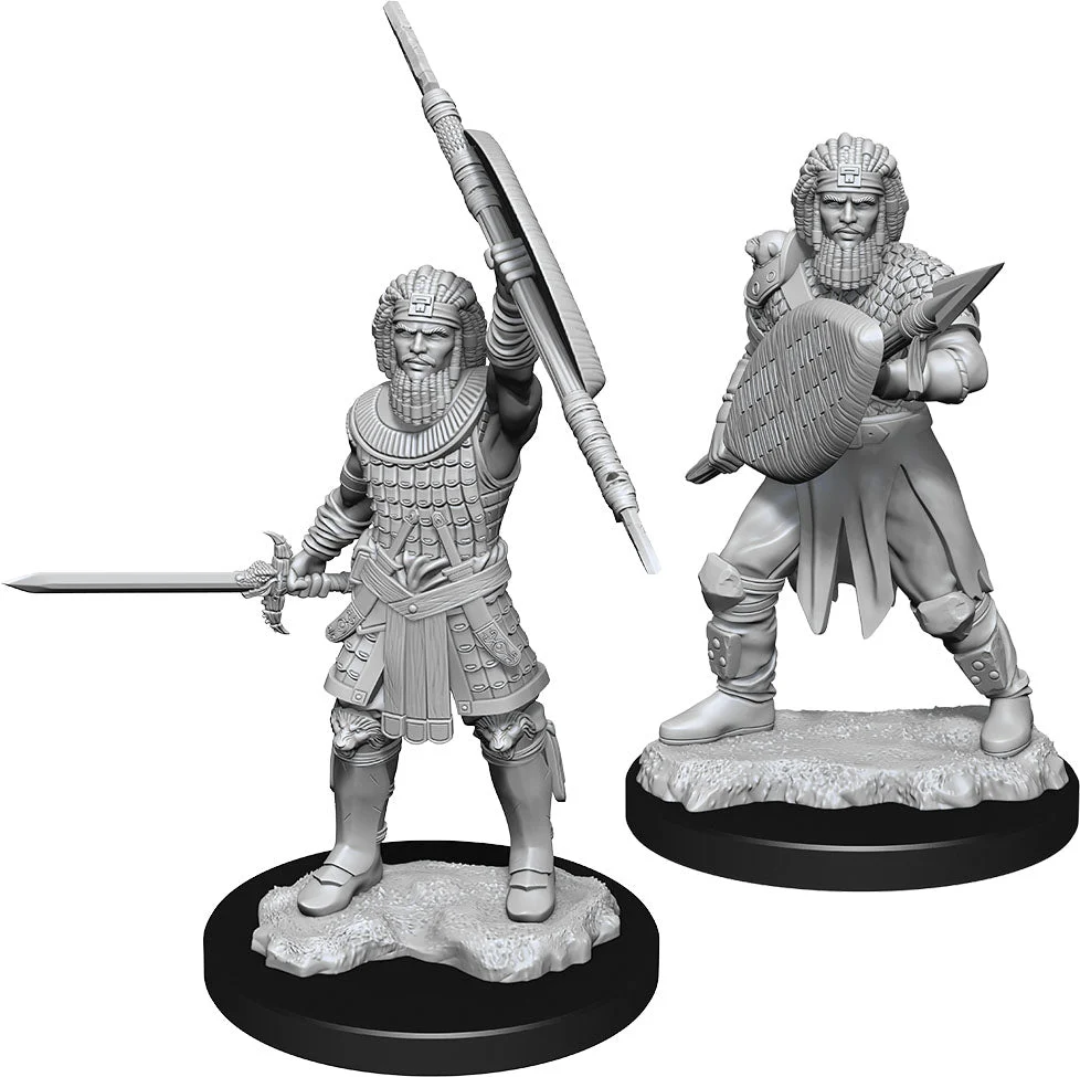 D&D Nolzur's Miniatures: Human Fighter Male (W13)
