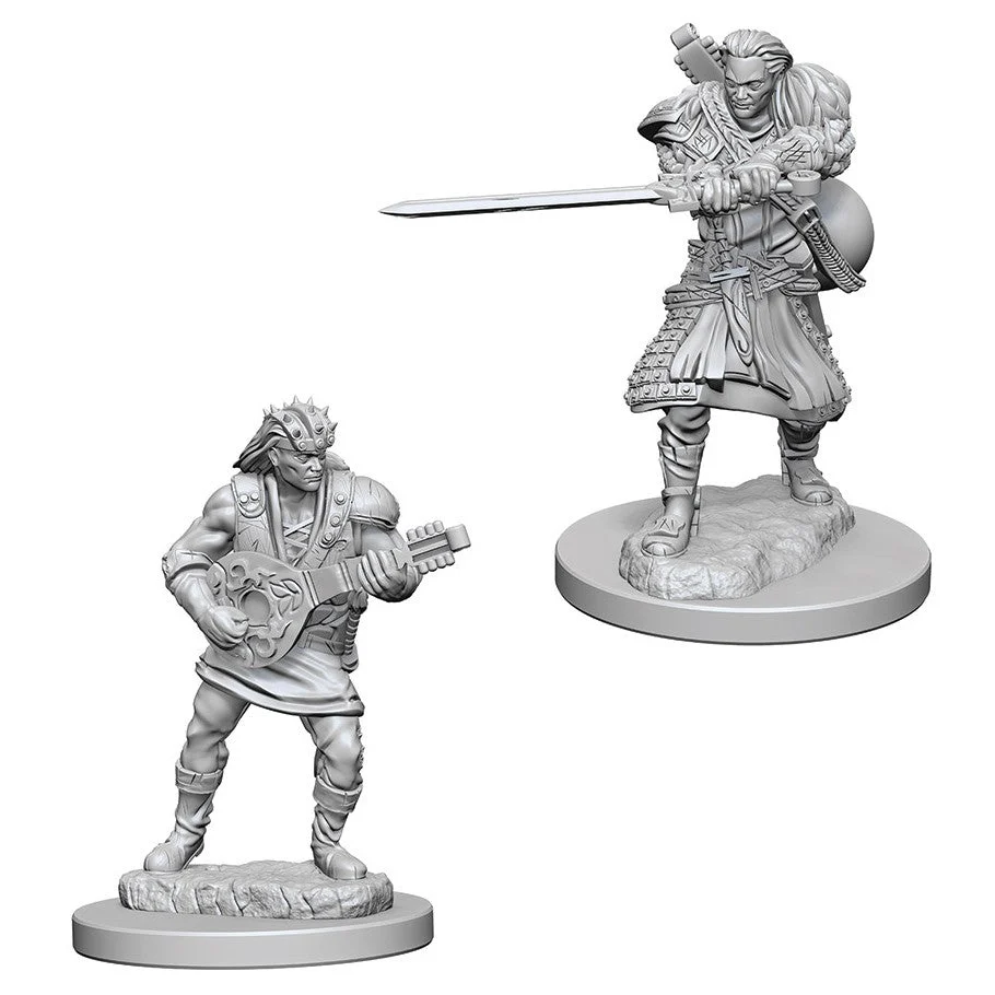 D&D Nolzur's Miniatures:Human Male Bard