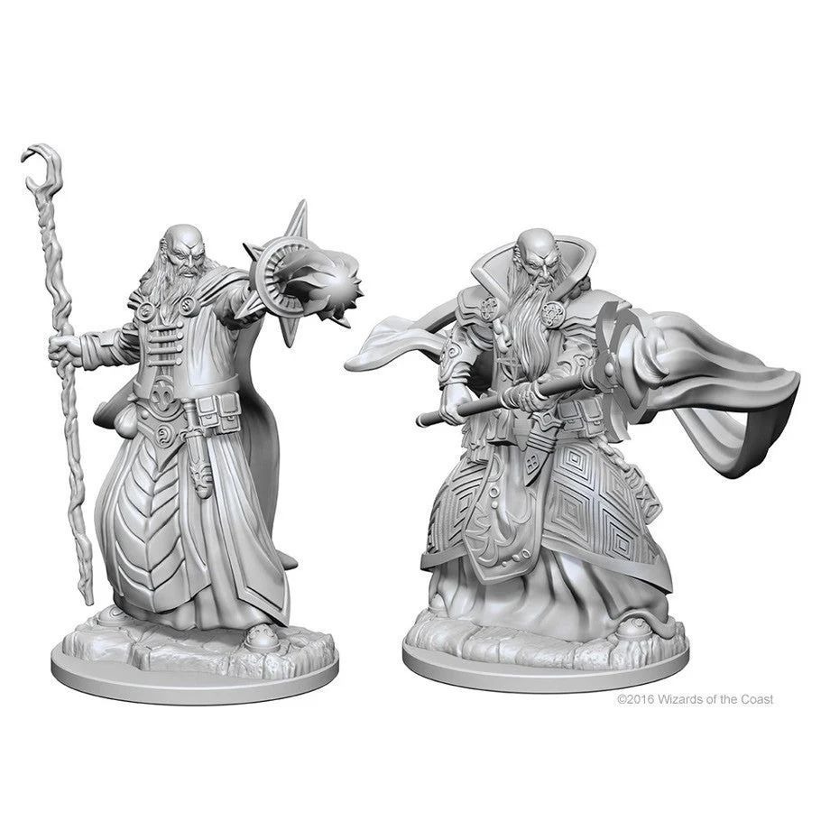 D&D Nolzur's Miniatures:Human Male Wizard