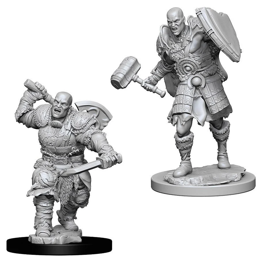 D&D Nolzur's Miniatures:Male Goliath Fighter