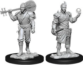 D&D Nolzur’s Miniatures: Male Half-Elf Bard
