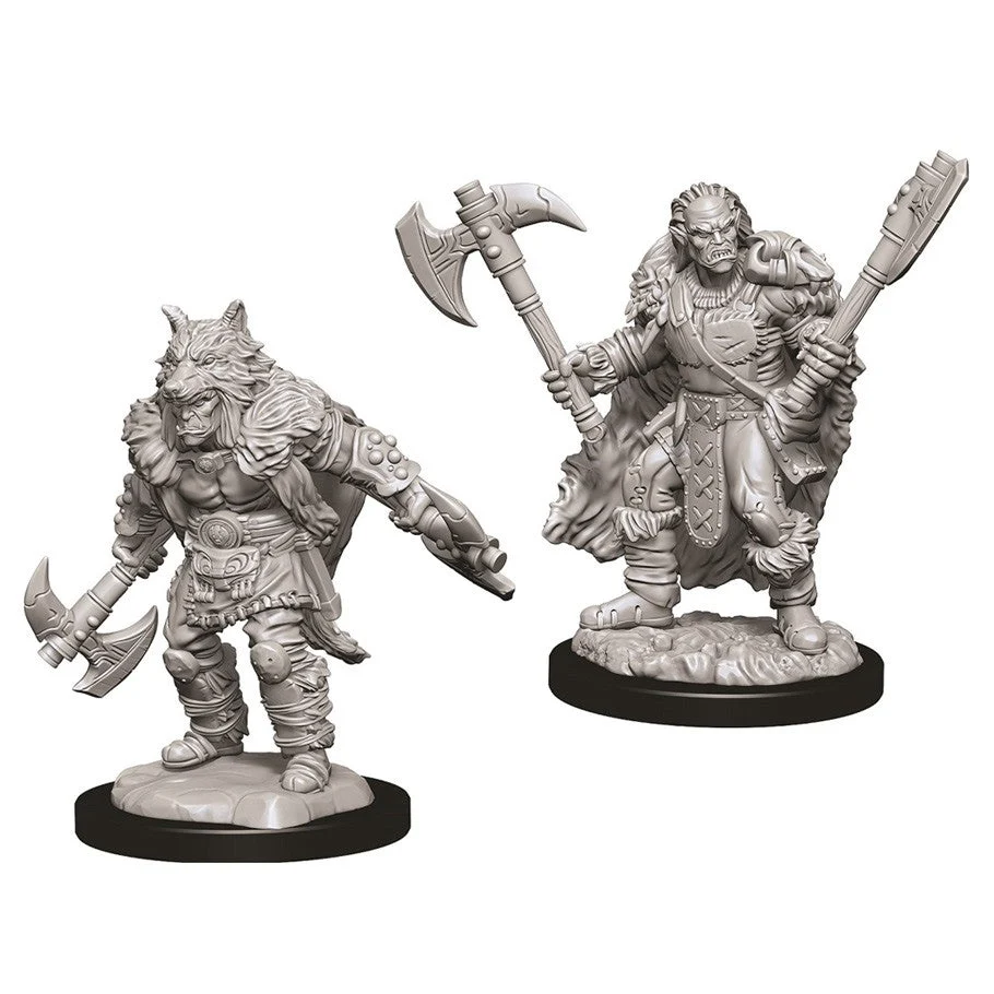D&D Nolzur's Miniatures: Male Half Orc Barbarian