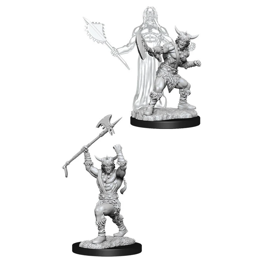 D&D Nolzur's Miniatures: Male Human Barbarian