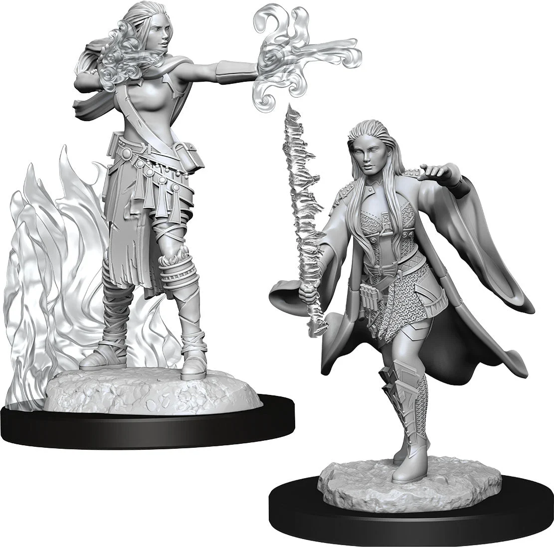 D&D Nolzur's Miniatures: Multiclass Warlock Sorcerer Female (W13)