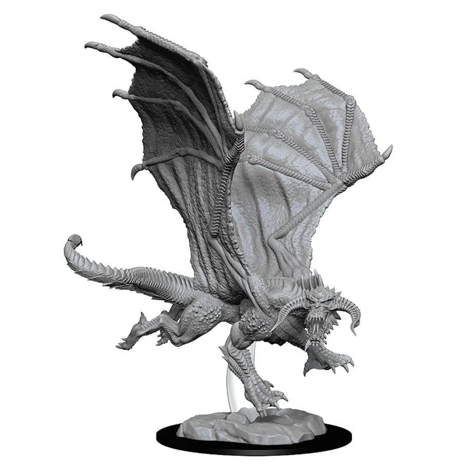 D&D Nolzur's Miniatures: Young Black Dragon