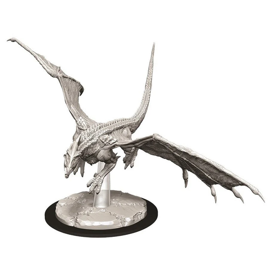 D&D Nolzur's Miniatures: Young White Dragon