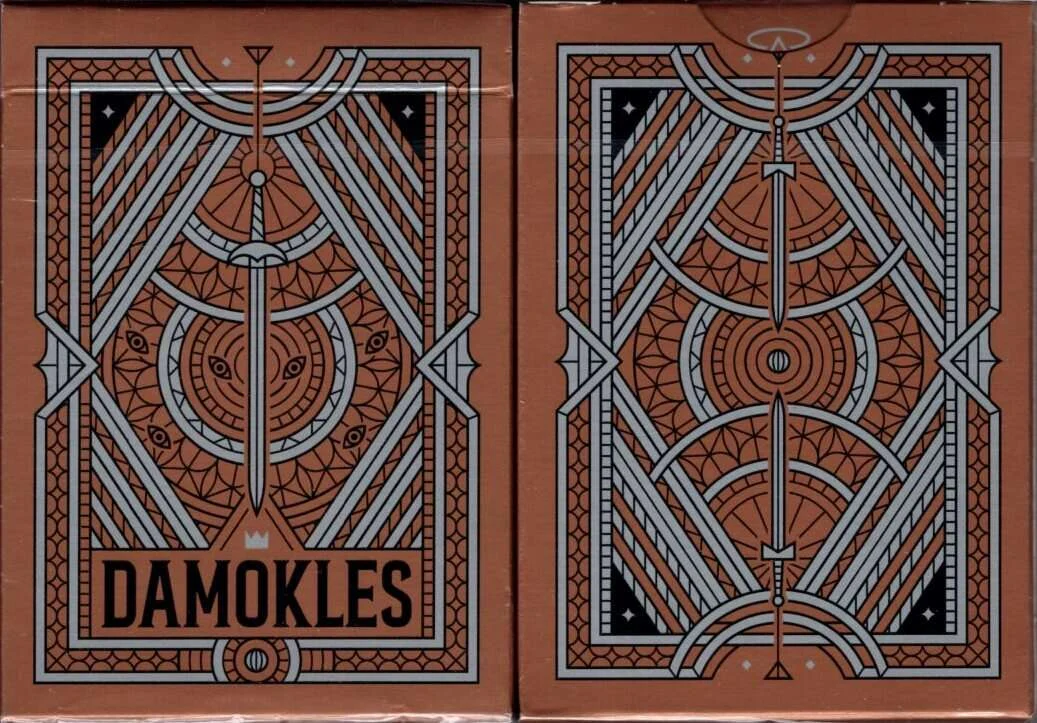 Damokles Cuprum Playing Cards USPCC