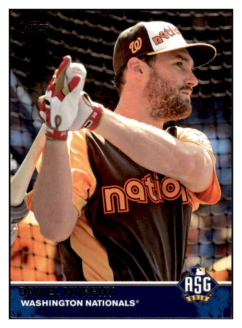 Daniel Murphy ASG 2016 Topps Update Washington Nationals #MLB-24 Baseball Card MATV3