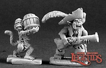 Dark Heaven Legends - Goblin Pirate and Powder Monkey