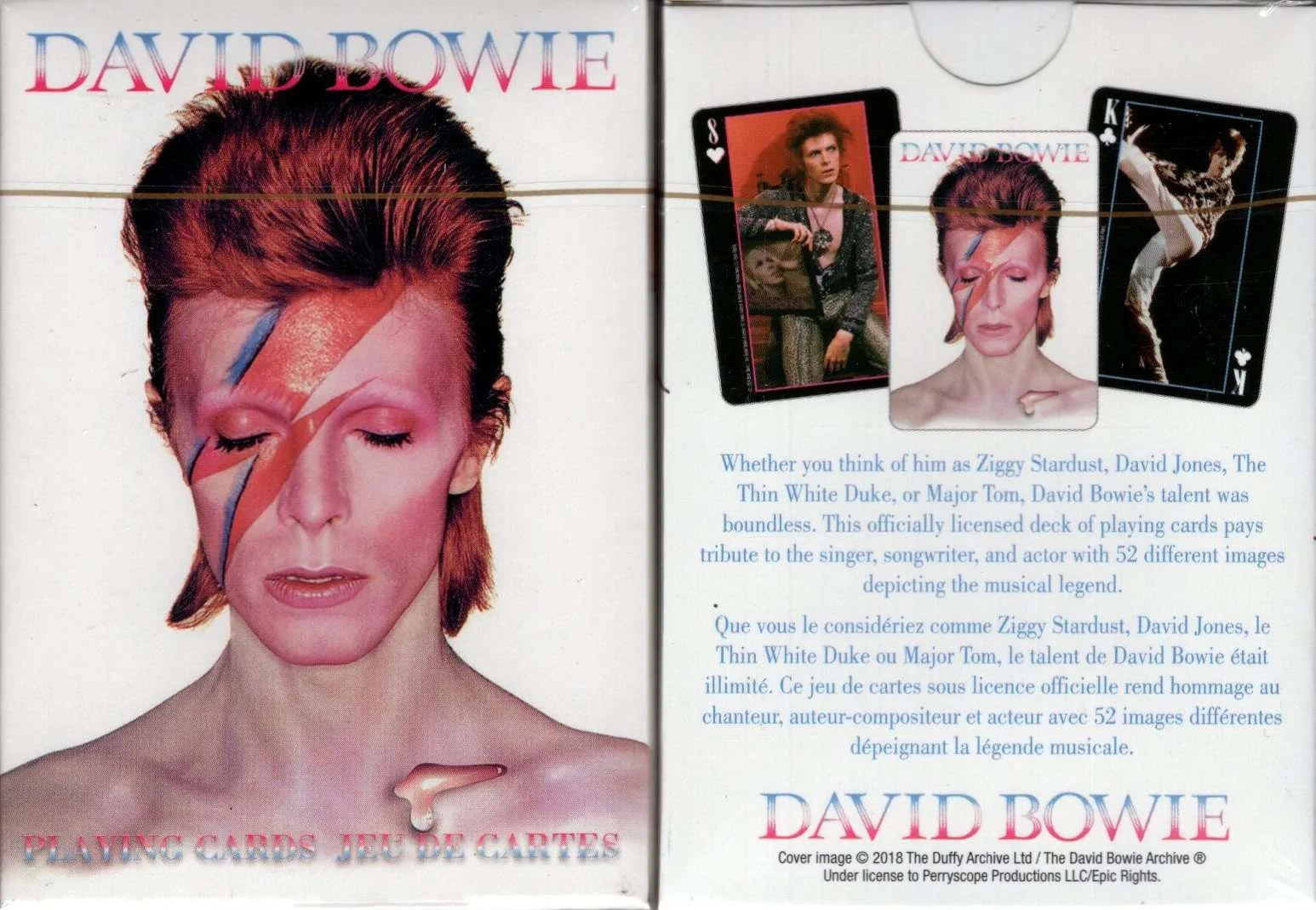 David Bowie Playing Cards Aquarius