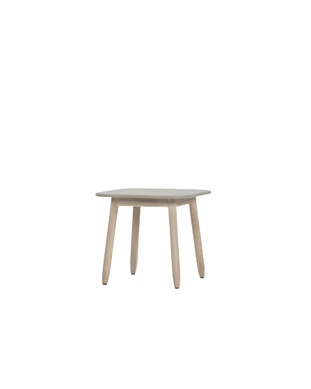 David Brushed Teak Side Table