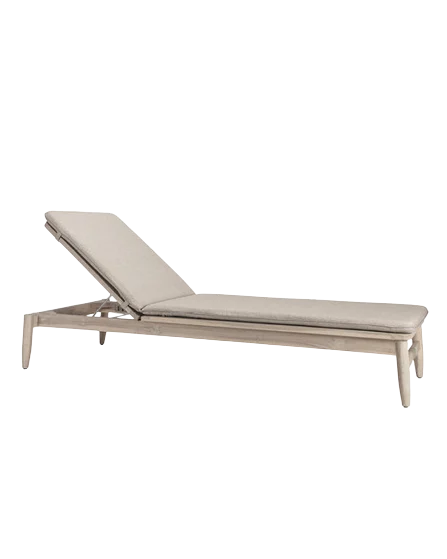 David Teak Sunlounger Available in 18 Colors