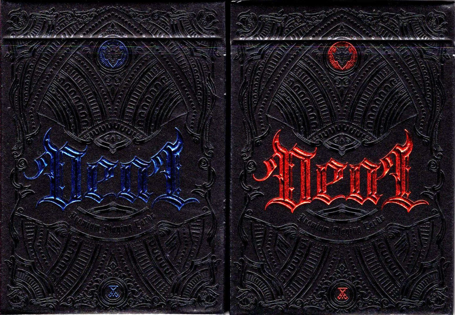 Deal with the Devil Gilded Playing Cards 2 Deck Set TWPCC