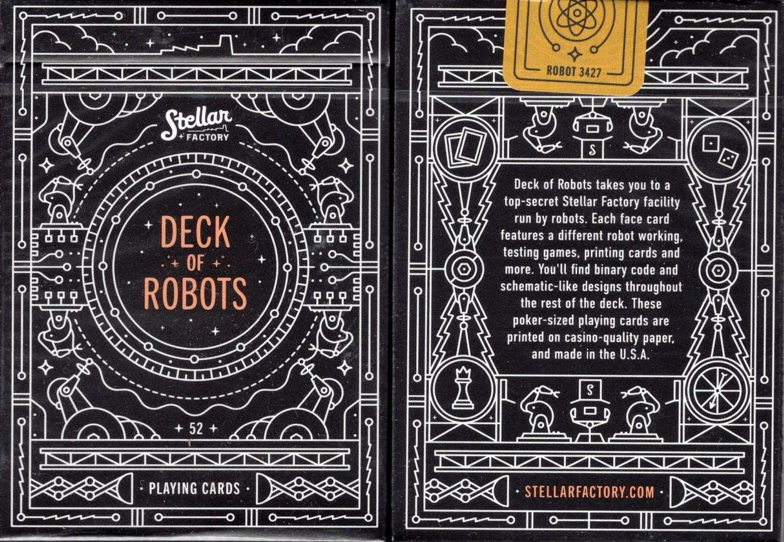 Deck of Robots Playing Cards USPCC