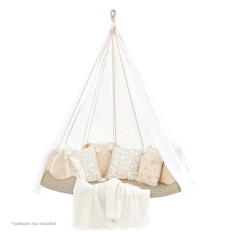 Deluxe Hanging Daybeds Available in 5 Colors & 2 Sizes