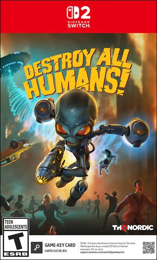 Destroy All Humans! (Game-Key Card)(SWI2)