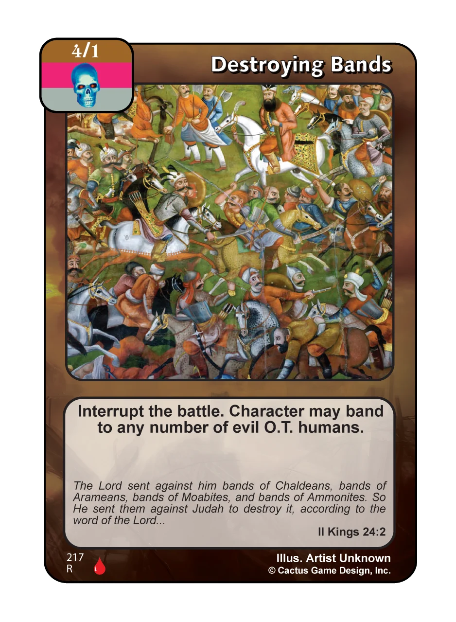 Destroying Bands (LoC)
