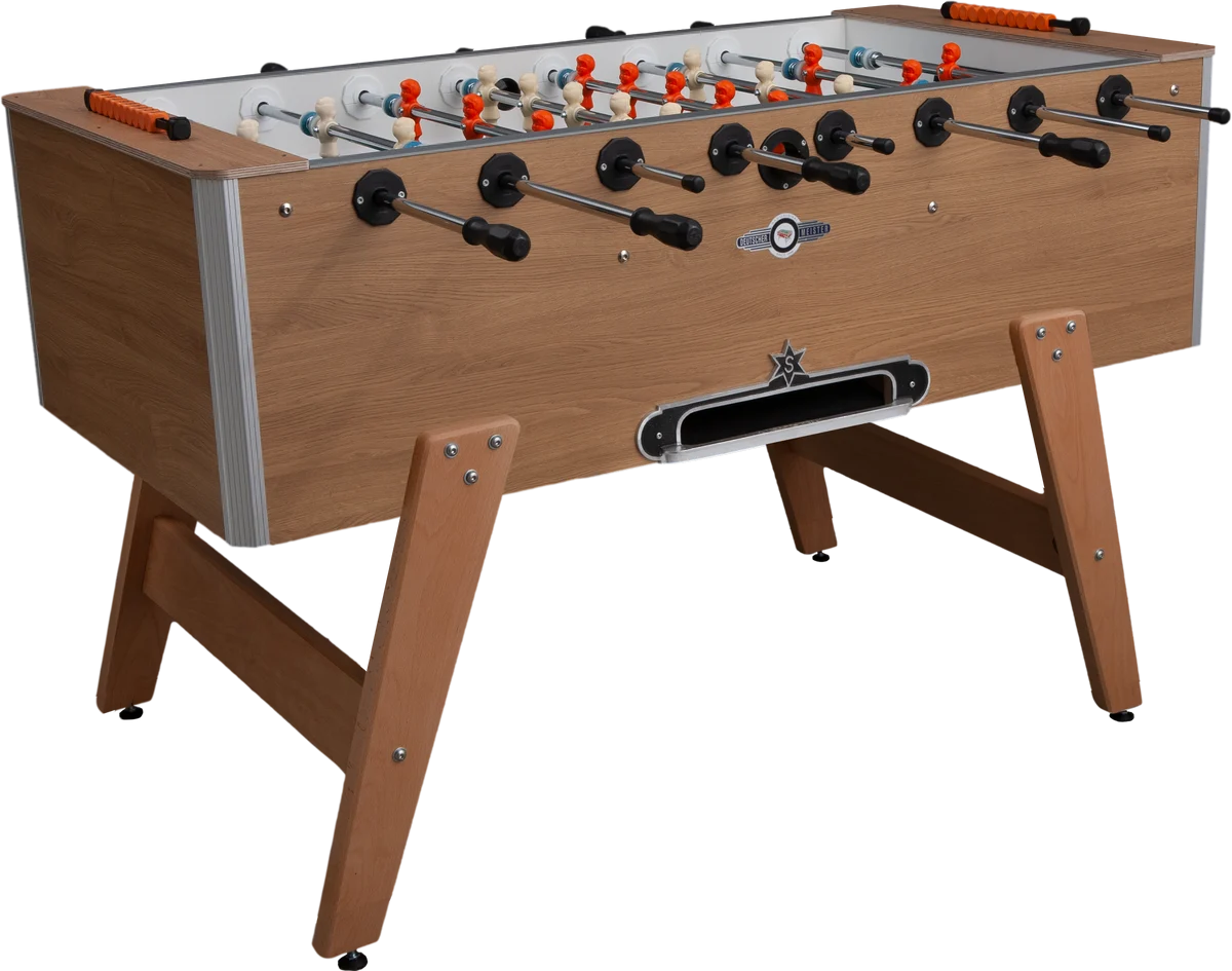 Deutscher Meister Luxline Foosball Table Available in 2 Colors