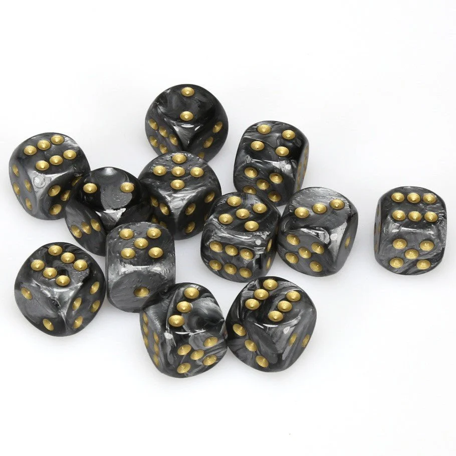 Dice D6 16MM Lustrous: