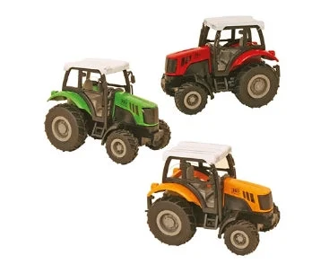 Diecast Pull Back Tractor - Assorted Colors