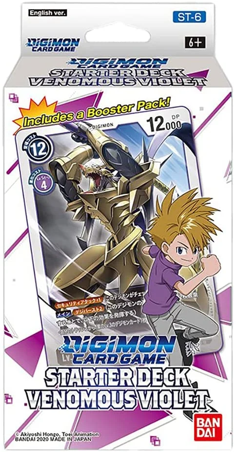 Digimon TCG: Starter Deck - Venomous Violet
