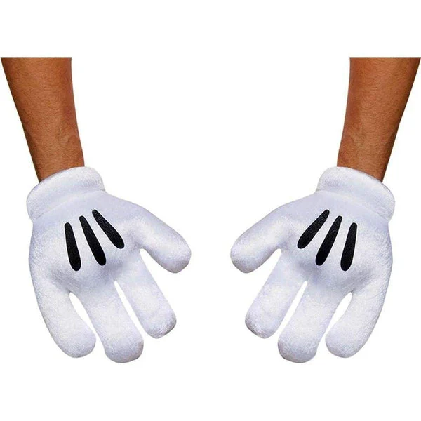 Disguise Costumes Mickey Mouse Gloves, Adult