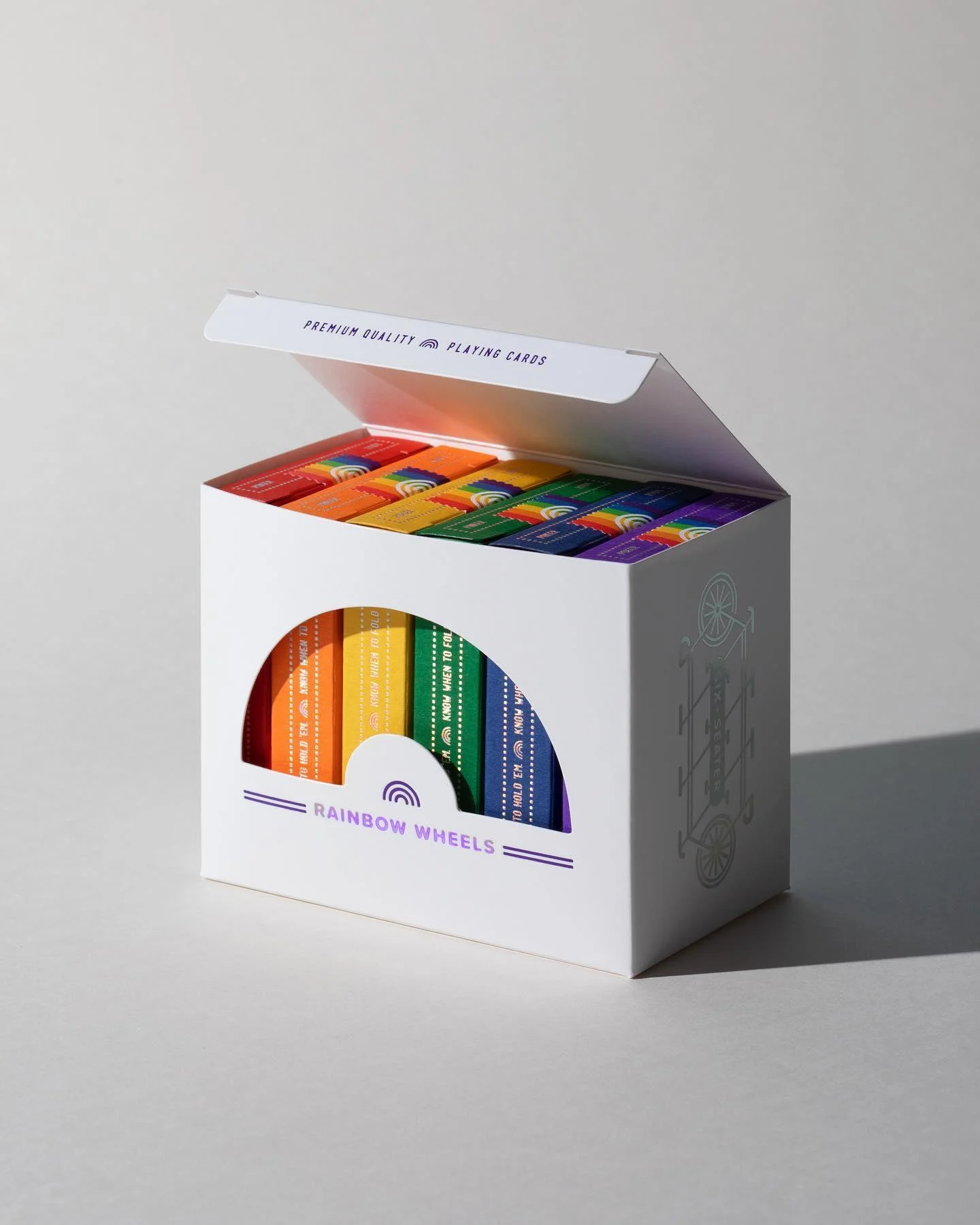 DKNG Rainbow Wheels - 6 Seater Box Set