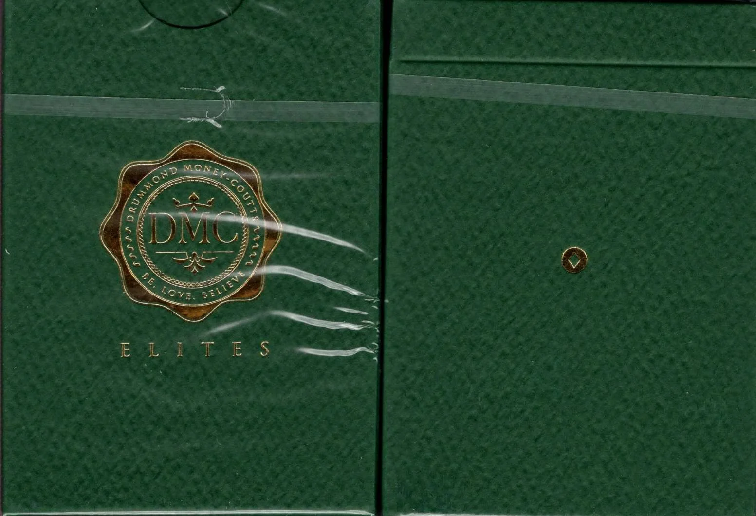 DMC Elites Green Marked Playing Cards USPCC