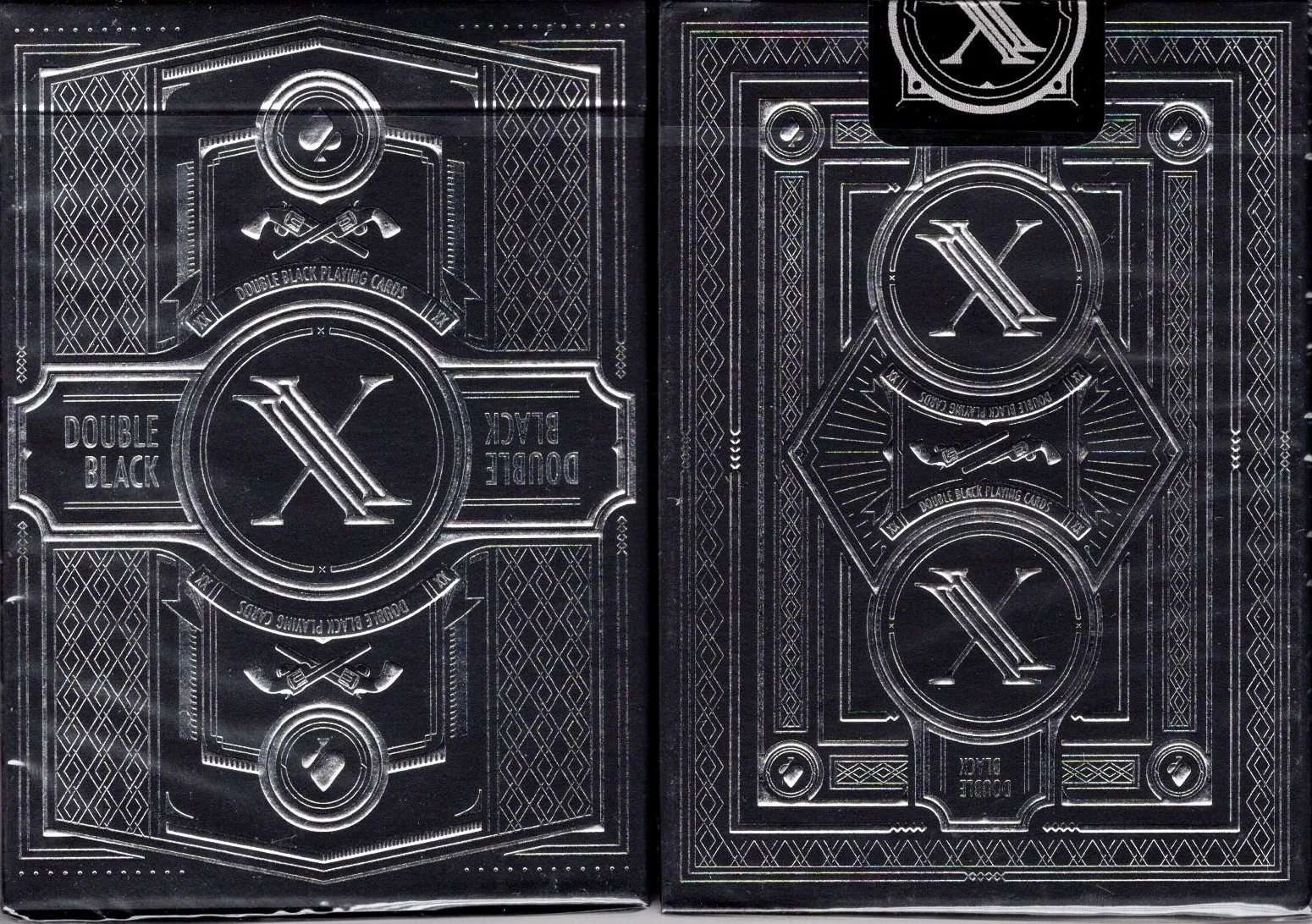 Double Black Classic Playing Cards USPCC