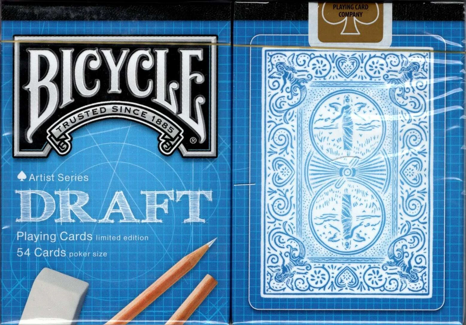 Draft Gilded Bicycle Playing Cards