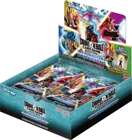 Dragon Ball Super Masters Impact Beyond Dimensions Booster Box