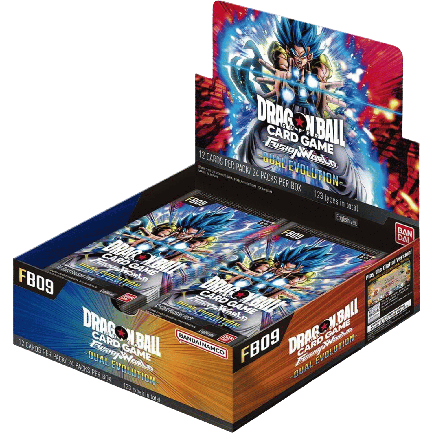 Dragon Ball Super TCG Fusion World Dual Evolution Booster Box