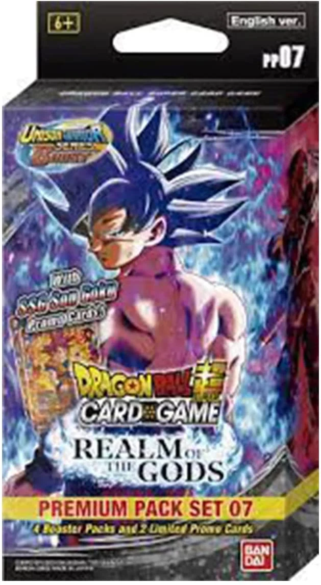 Dragon Ball Super TCG: Premium Pack - Set 16 (UW7) PP07 - Realm of the Gods
