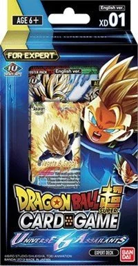 Dragon Ball Super: Universe 6 Assailants Expert Deck