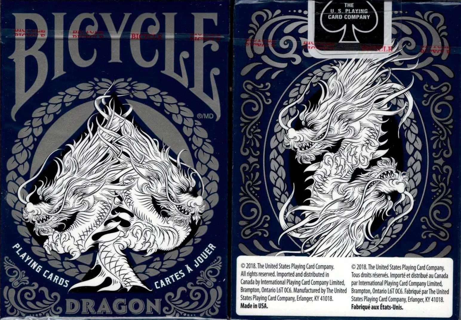 Dragon Bicycle Playing Cards