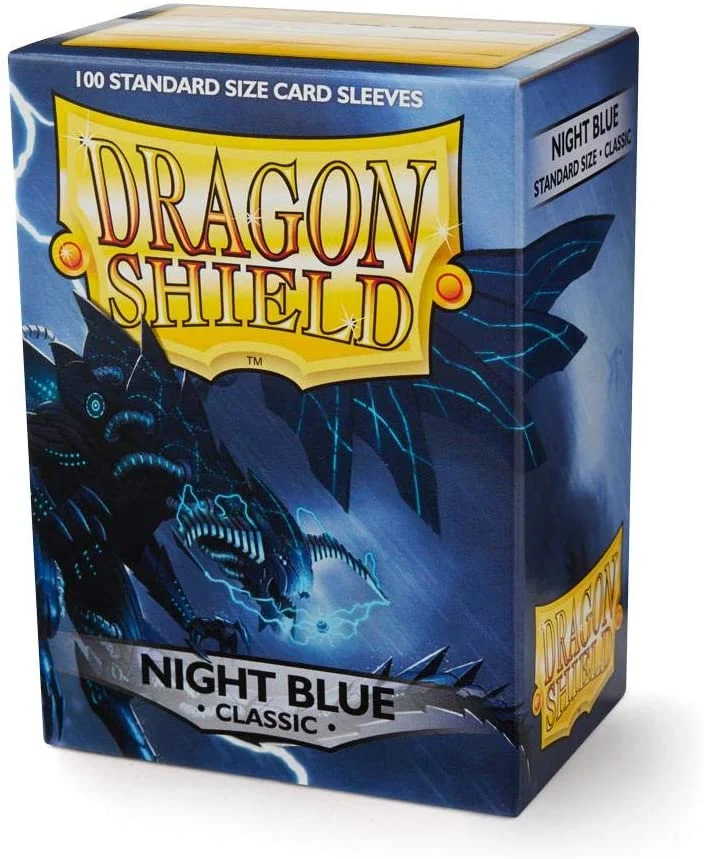 Dragon Shield 100ct Standard Card Sleeves - Classic Night Blue
