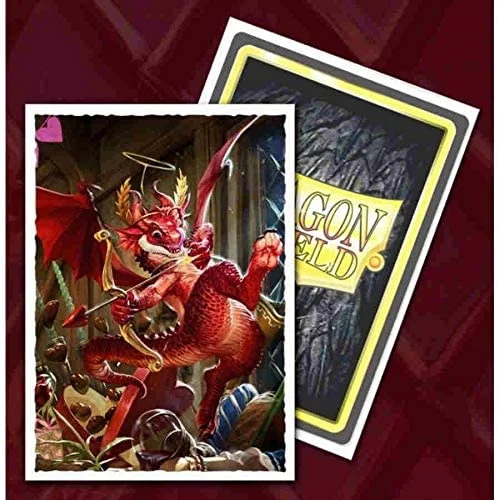 Dragon Shield 100ct Standard Card Sleeves - Limited Edition Art: Matte Valentine Dragon 2020