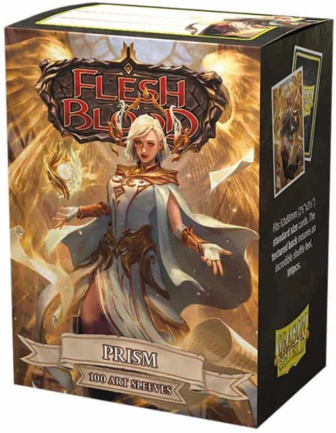 Dragon Shield 100ct Standard Card Sleeves - Matte Art: Flesh & Blood Prism