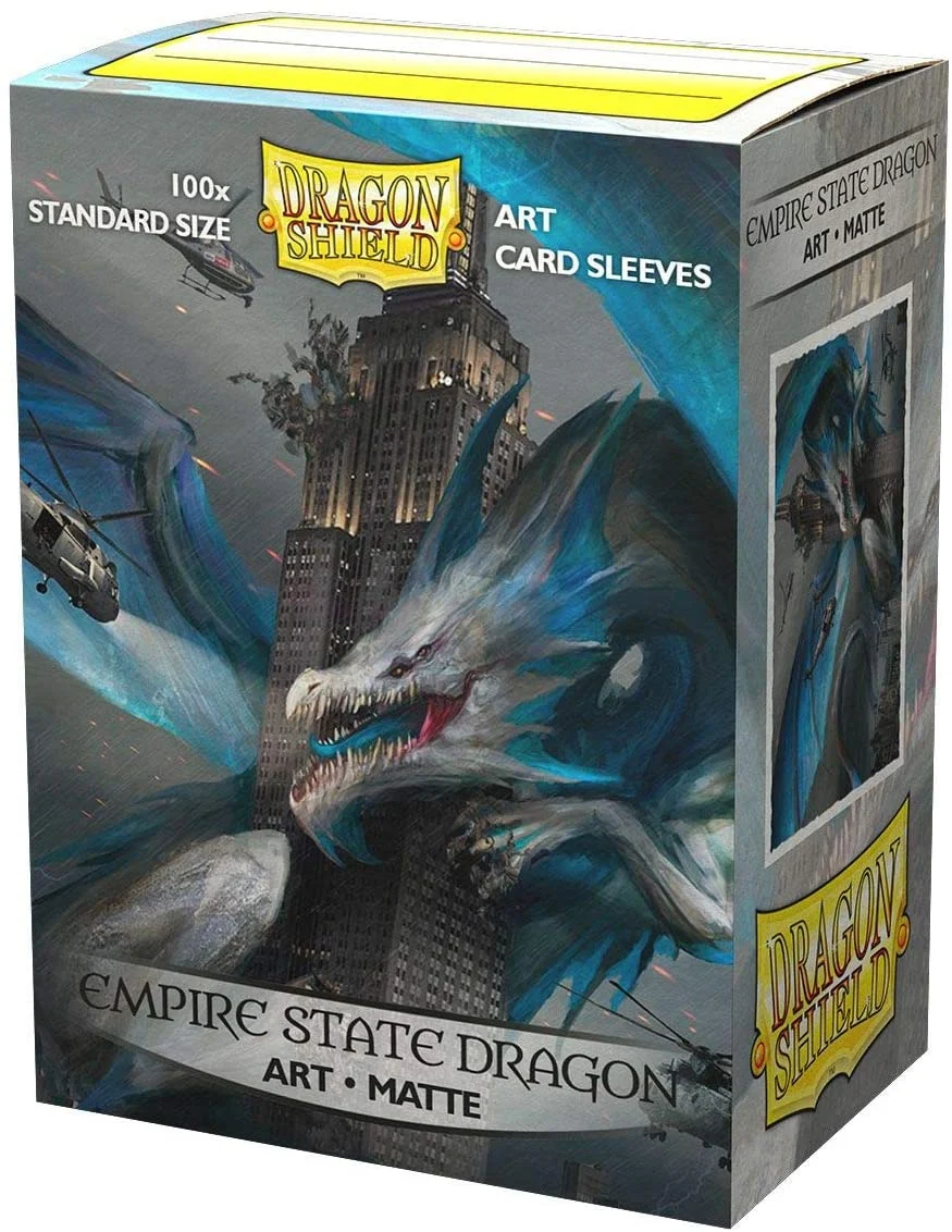Dragon Shield 100ct Standard Card Sleeves: Matte Empire State Dragon