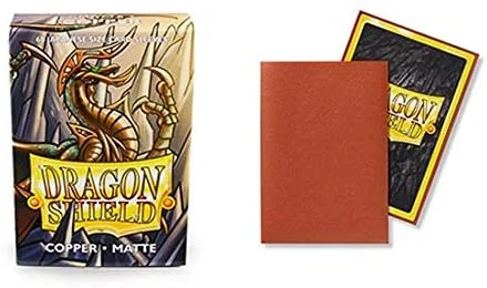 Dragon Shield 60ct Japanese Mini Card Sleeves - Matte Copper