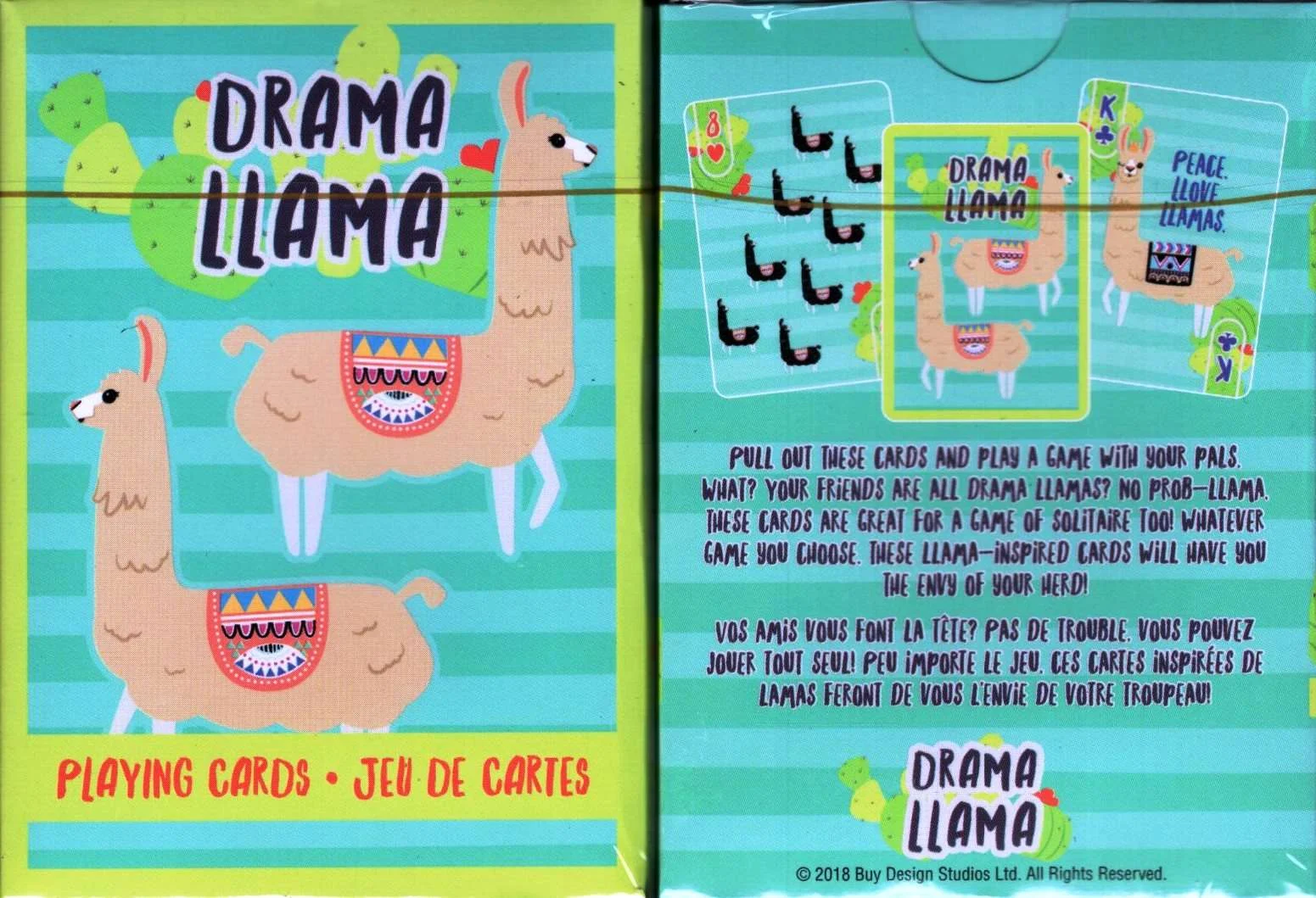 Drama Llama Playing Cards Aquarius