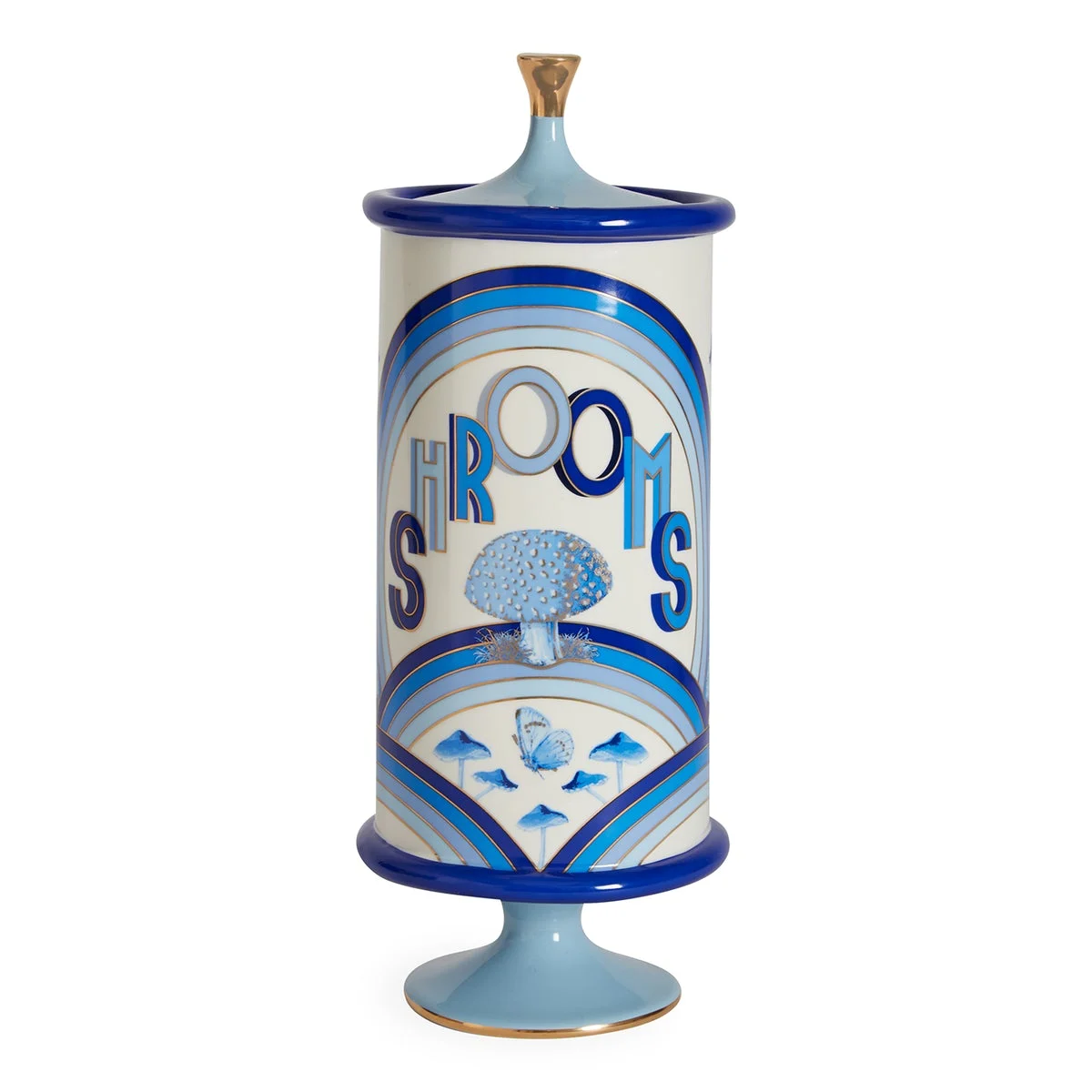 Druggist Shrooms Vintage Design Canister