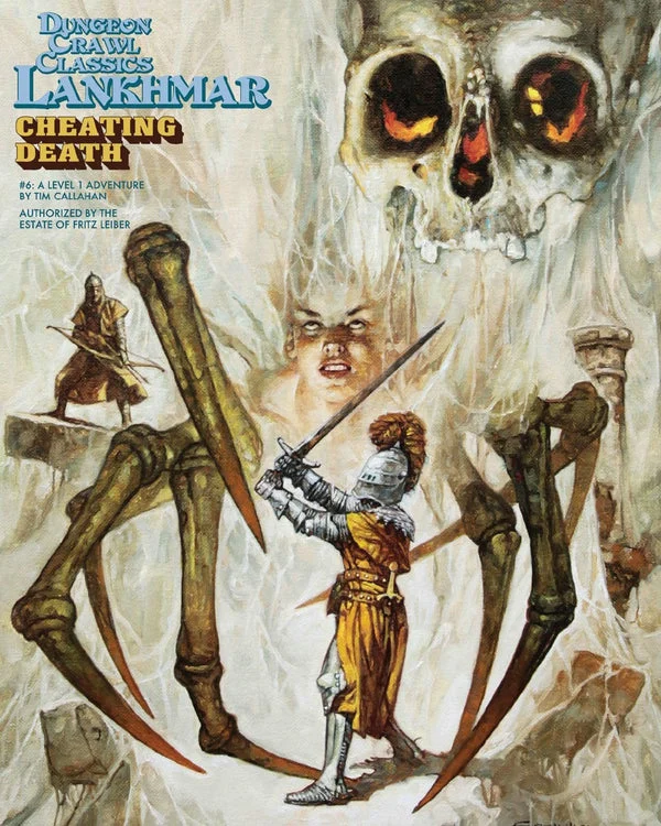 Dungeon Crawl Classics Lankhmar #6: Cheating Death (Dcc Lankhmar)
