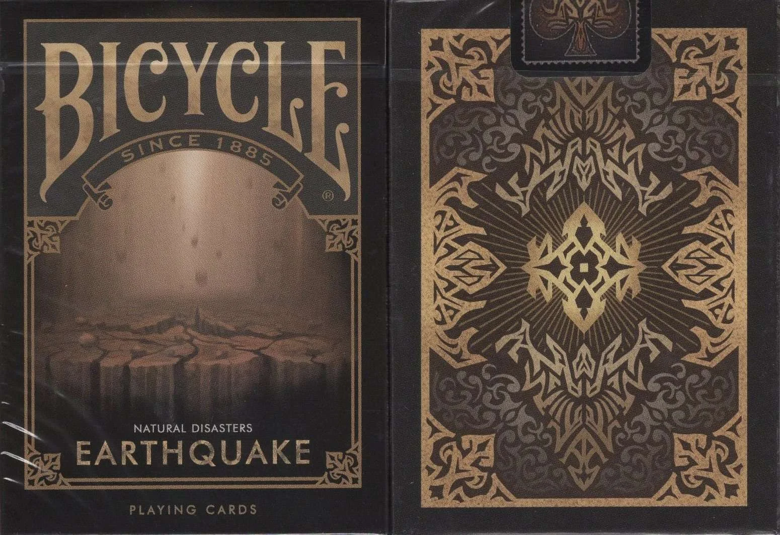 Earthquake Bicycle Playing Cards