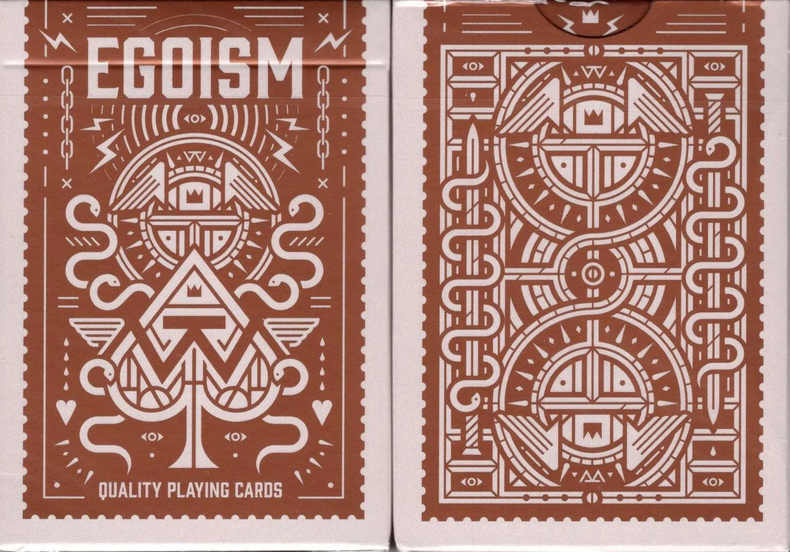 Egoism Ivory Playing Cards USPCC