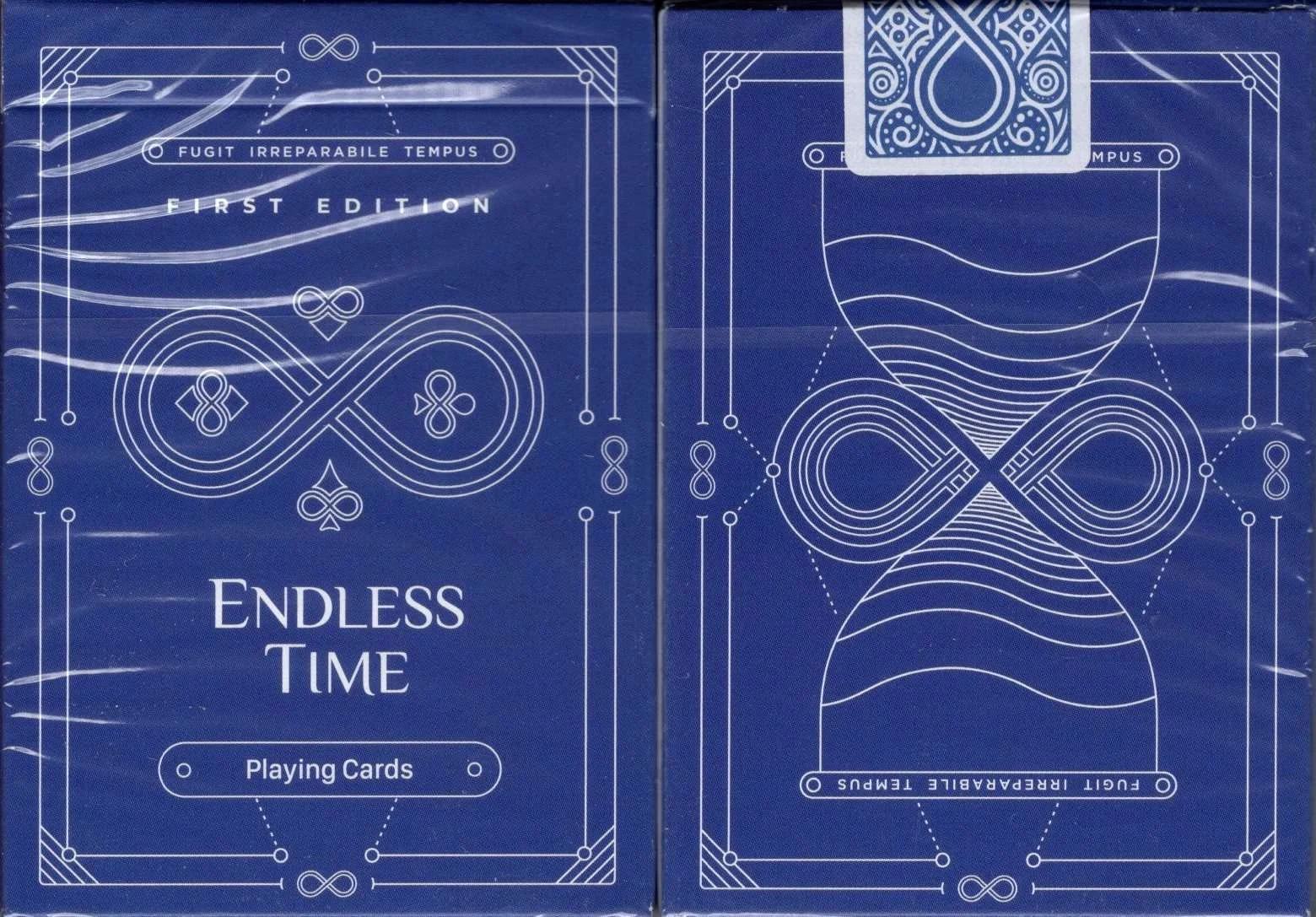 Endless Time Blue Playing Cards Cartamundi
