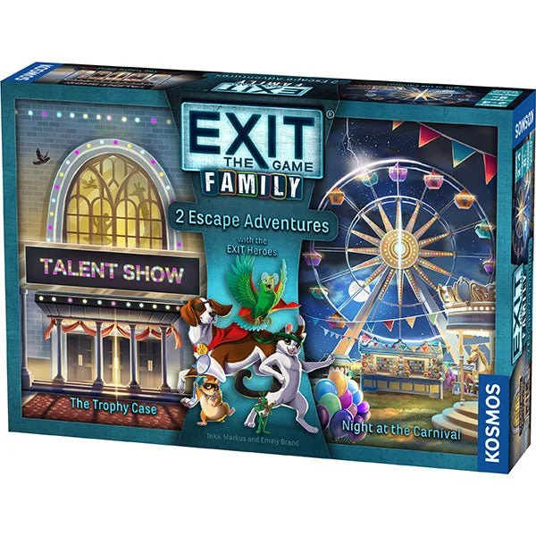 EXIT Family 2 Escape Adventures:The Trophy Case / Night at the Carnival