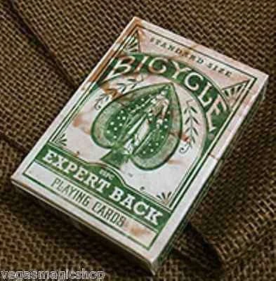 Expert Back Green Bicycle Playing Cards Deck